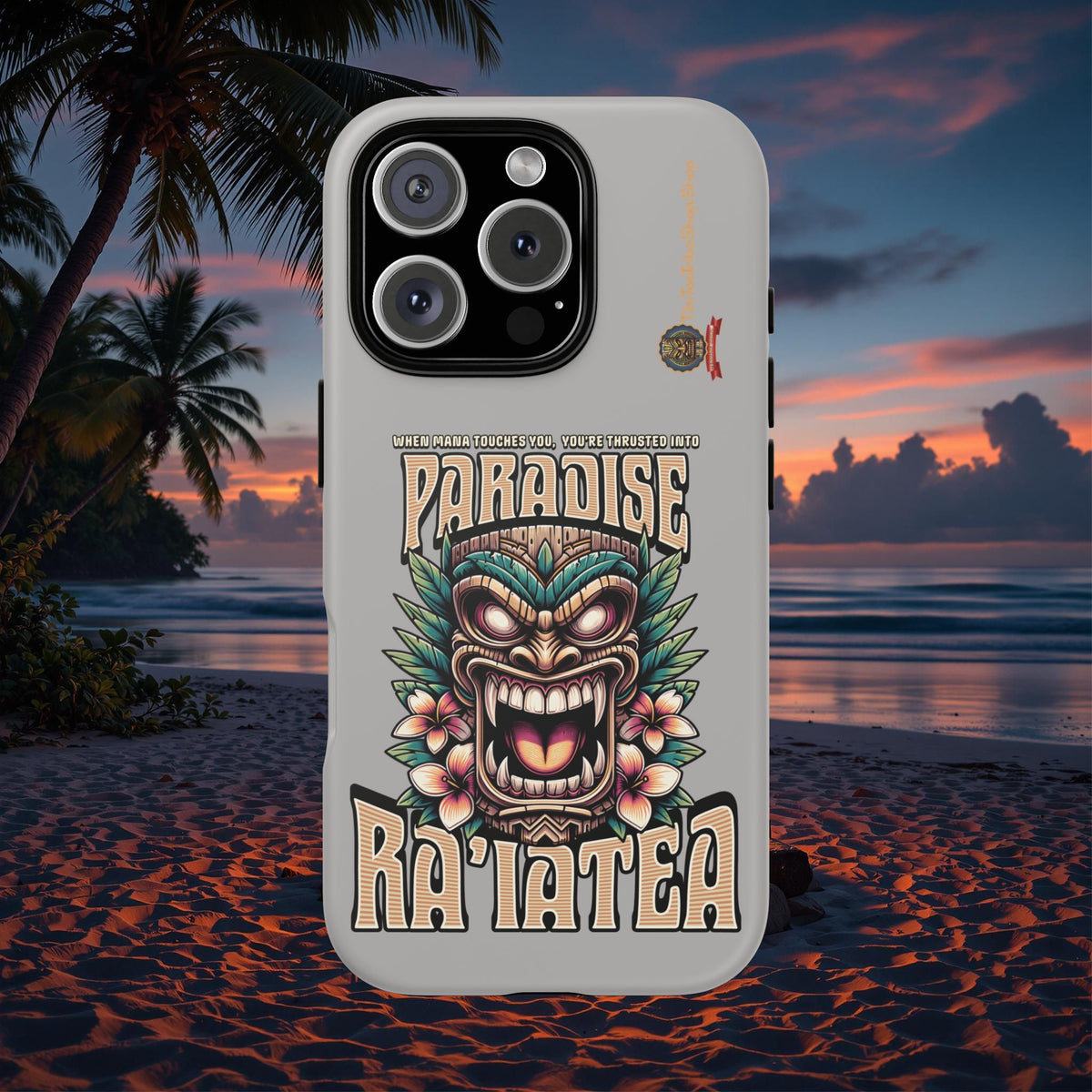 Ra’iatea – Coque Tiki Tribal de Protection Premium