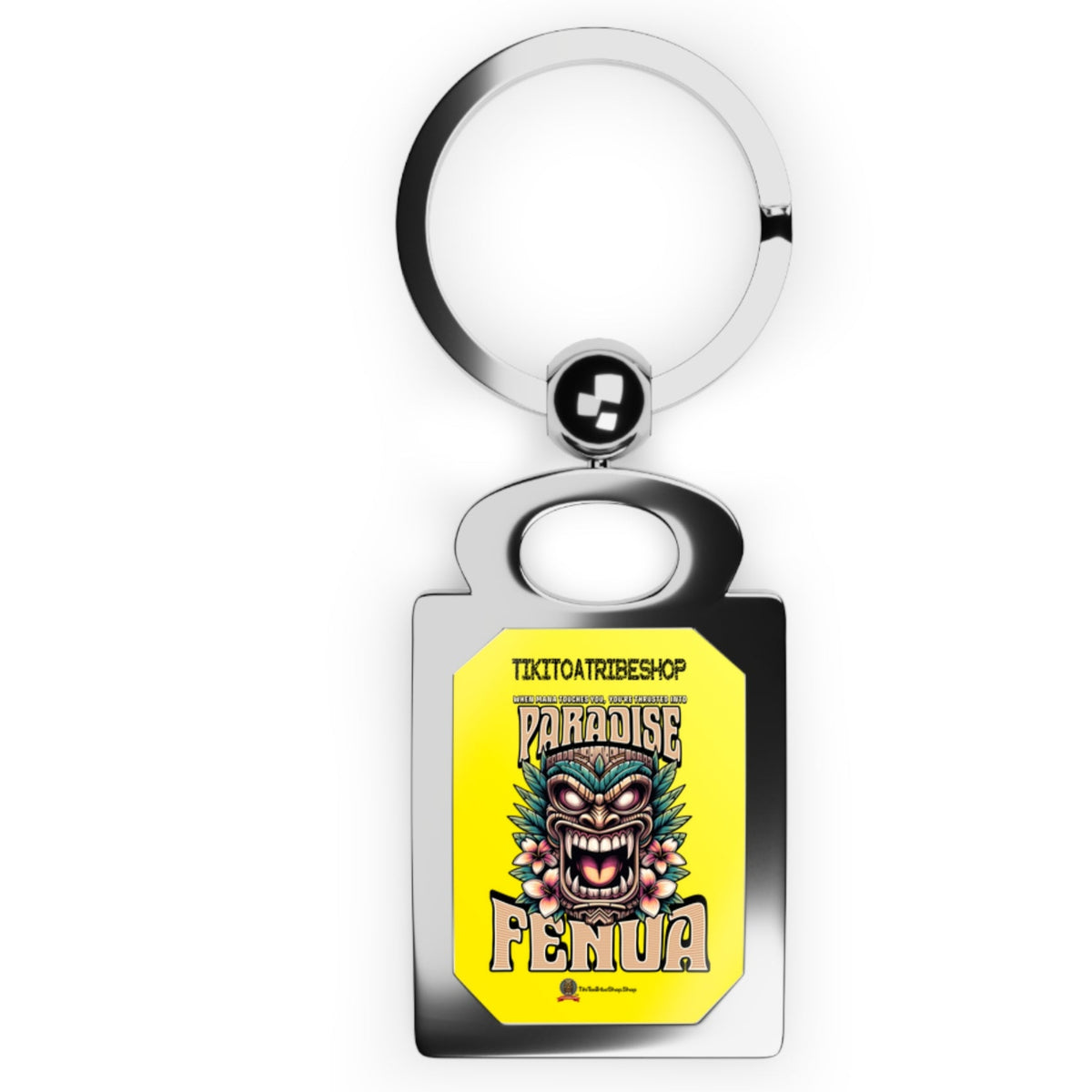 FENUA — Mini Porte-clés Mana : Grand Porte-Bonheur Tribal