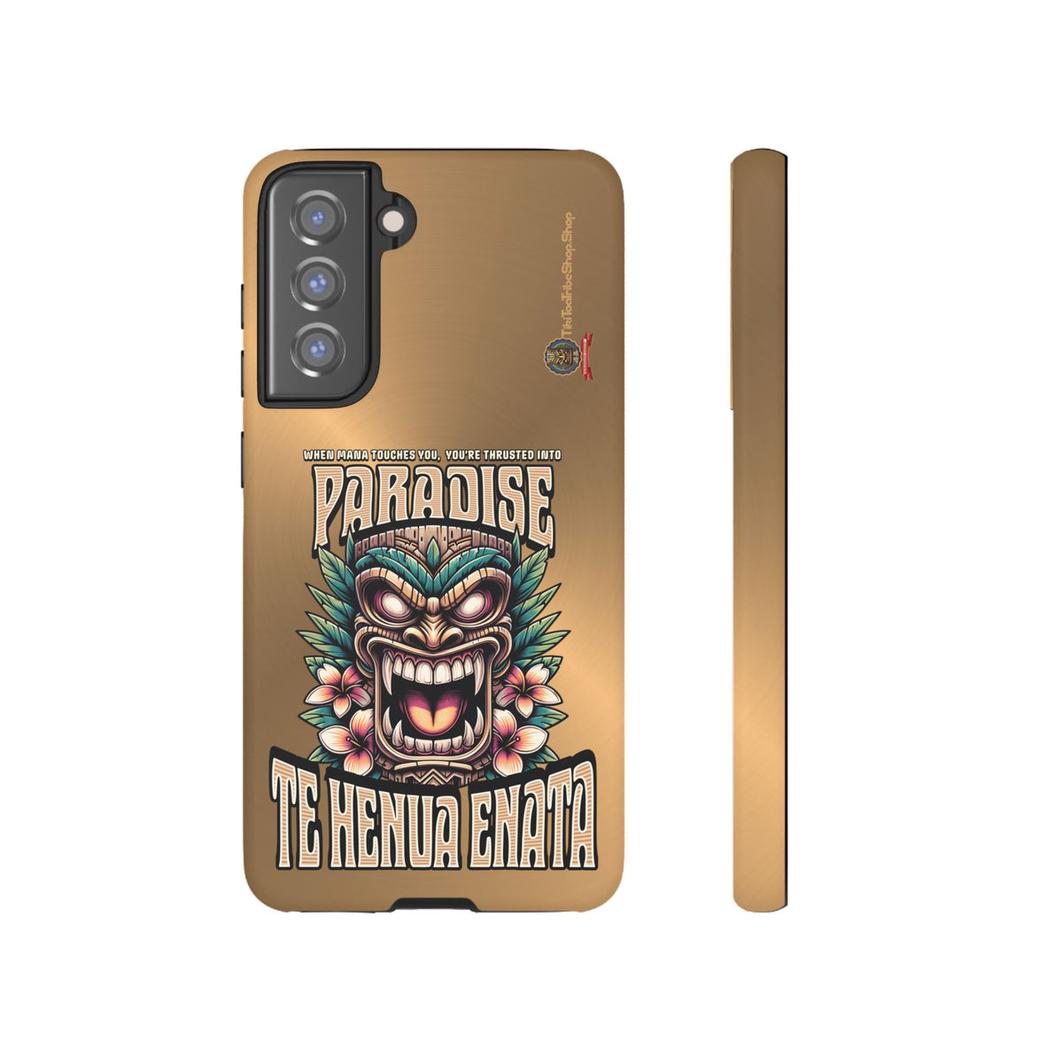 Te Henua Enata â Coque Antichoc Tiki Ancestral & Puissant
