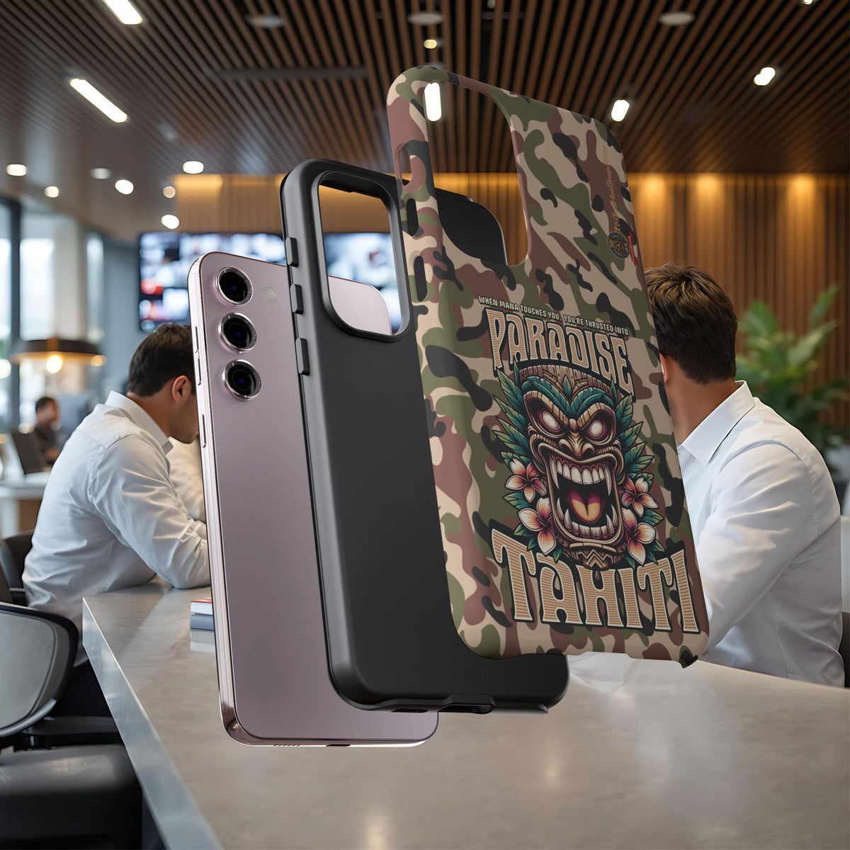 Tahiti â Coque Antichoc Premium Tiki Royal