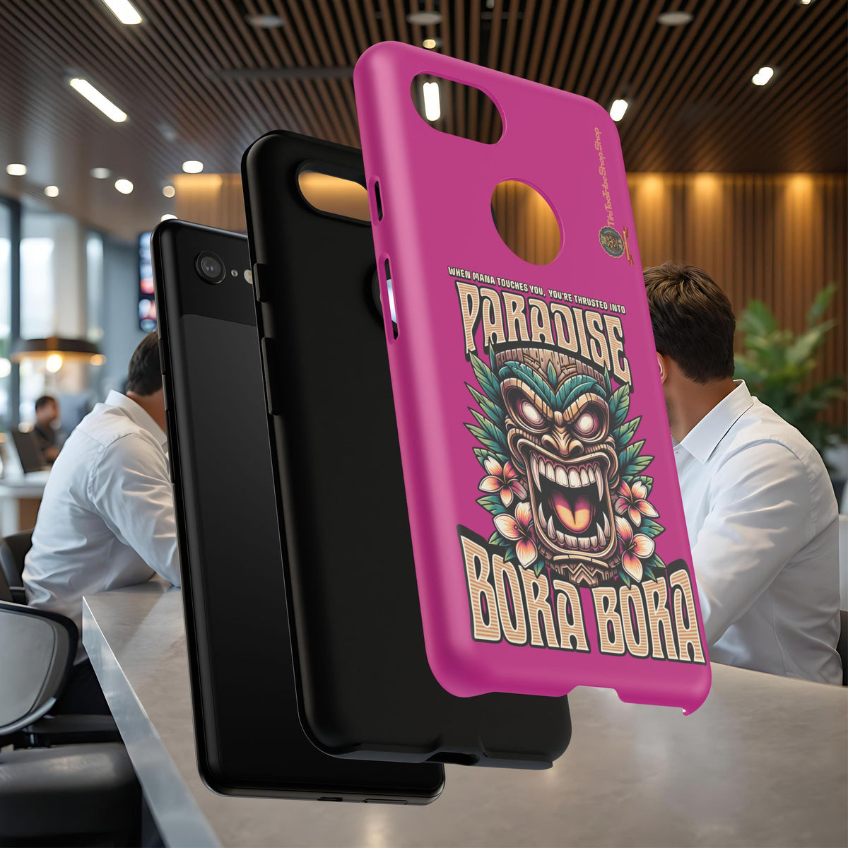 Bora Bora – Coque Antichoc Premium Tiki Élégance