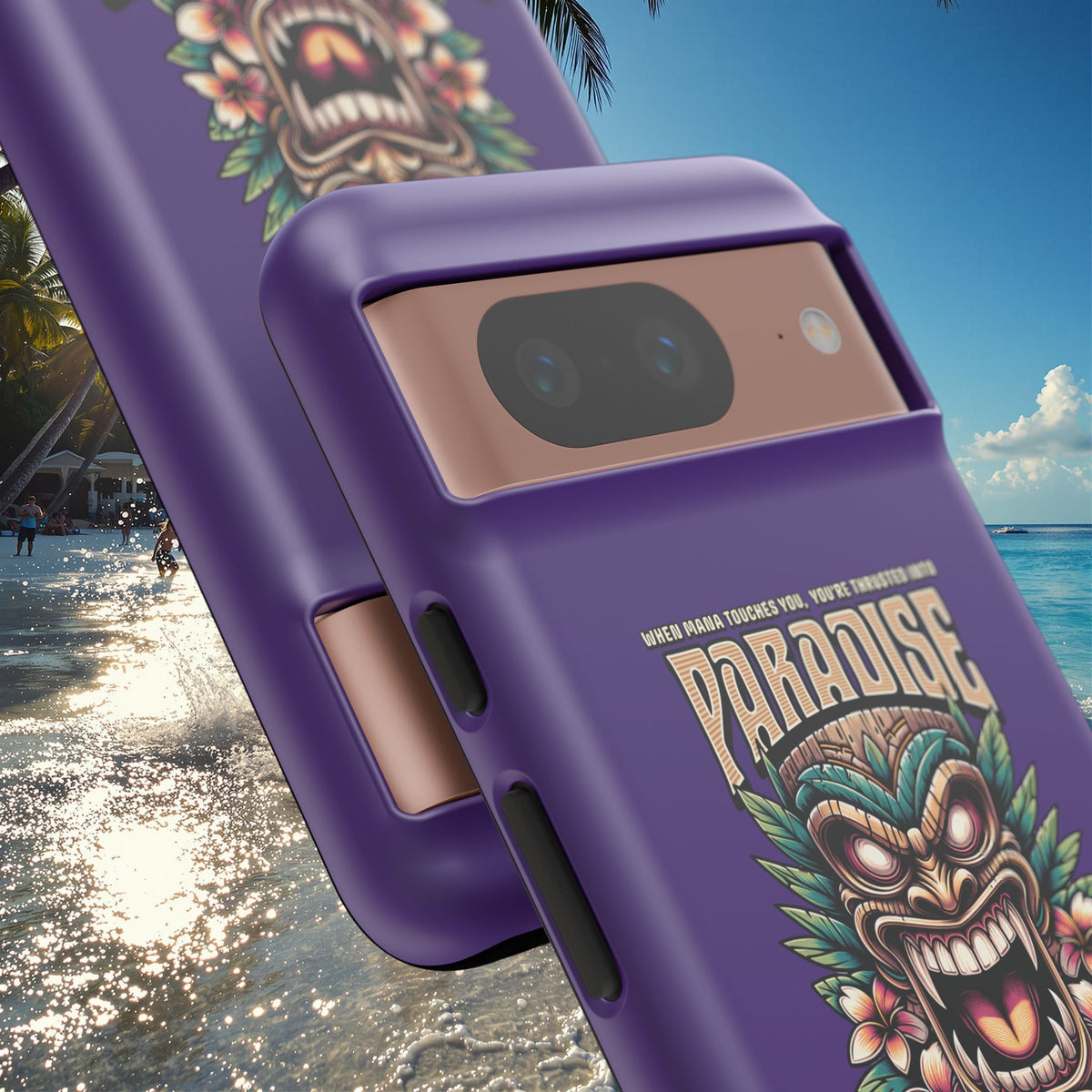 Te Henua Enata â Coque Antichoc Tiki Ancestral & Puissant