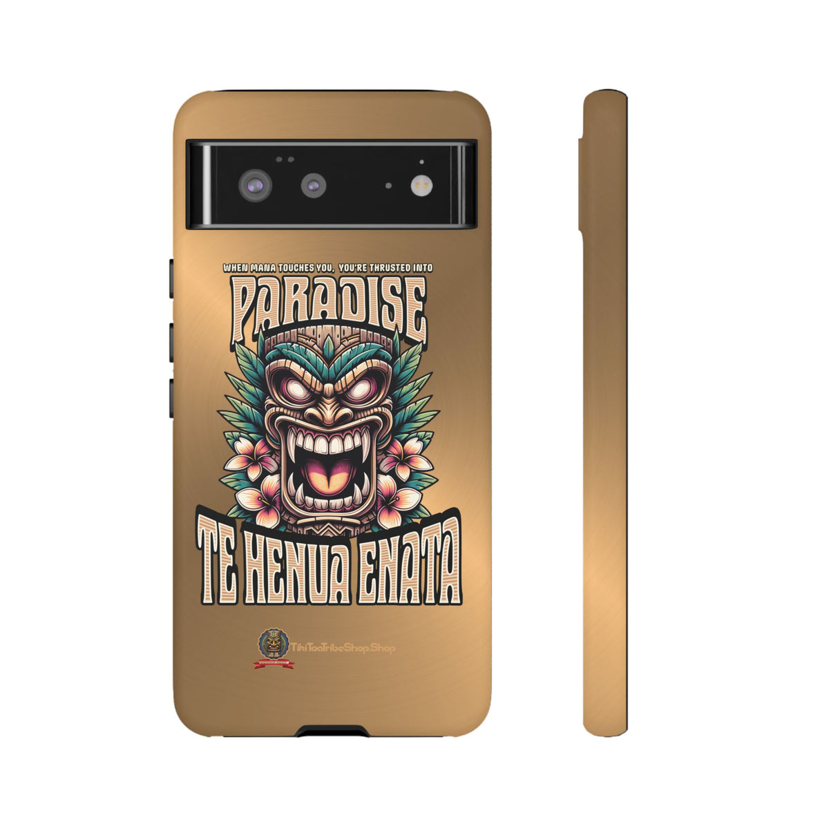 Te Henua Enata â Coque Antichoc Tiki Ancestral & Puissant