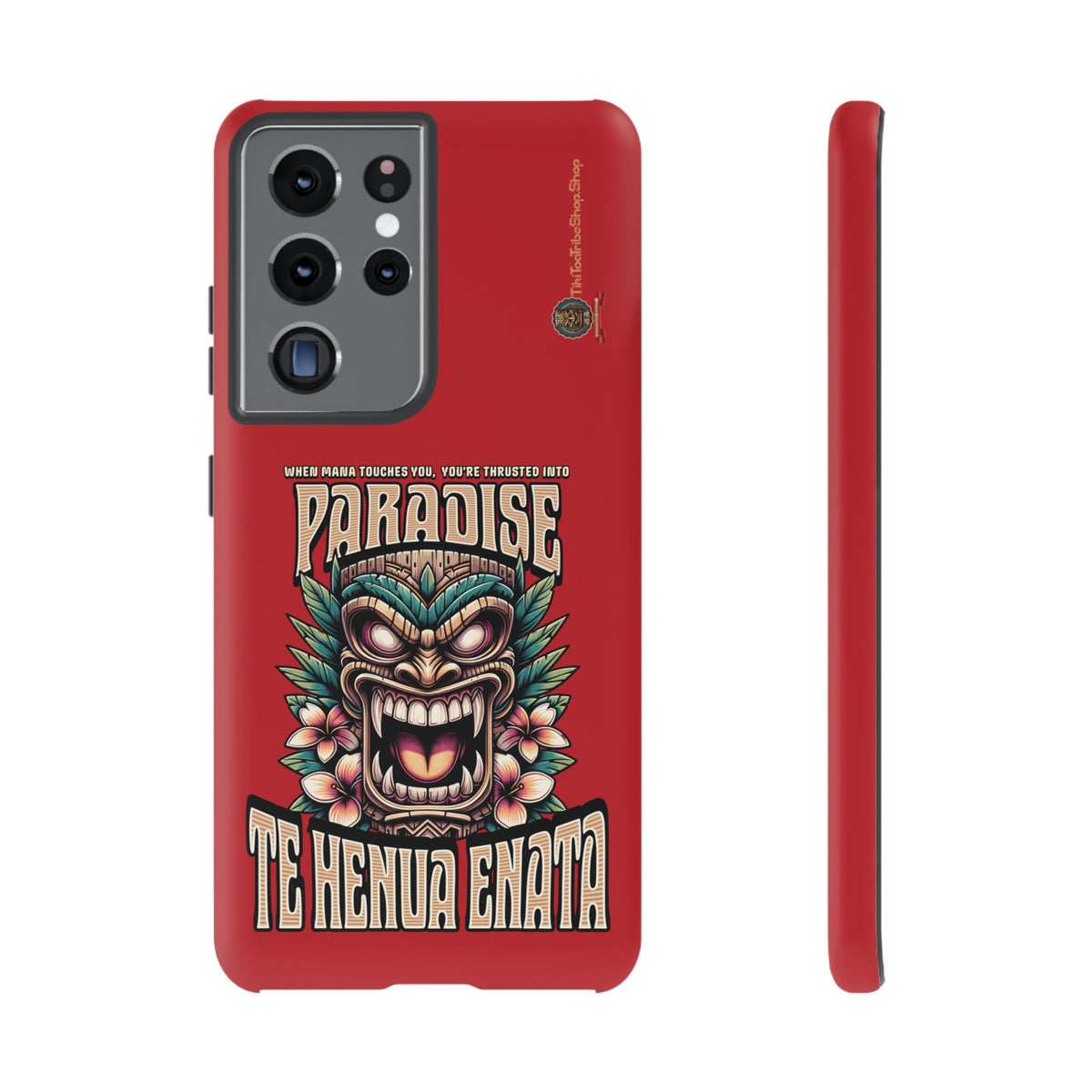 Te Henua Enata â Coque Antichoc Tiki Ancestral & Puissant