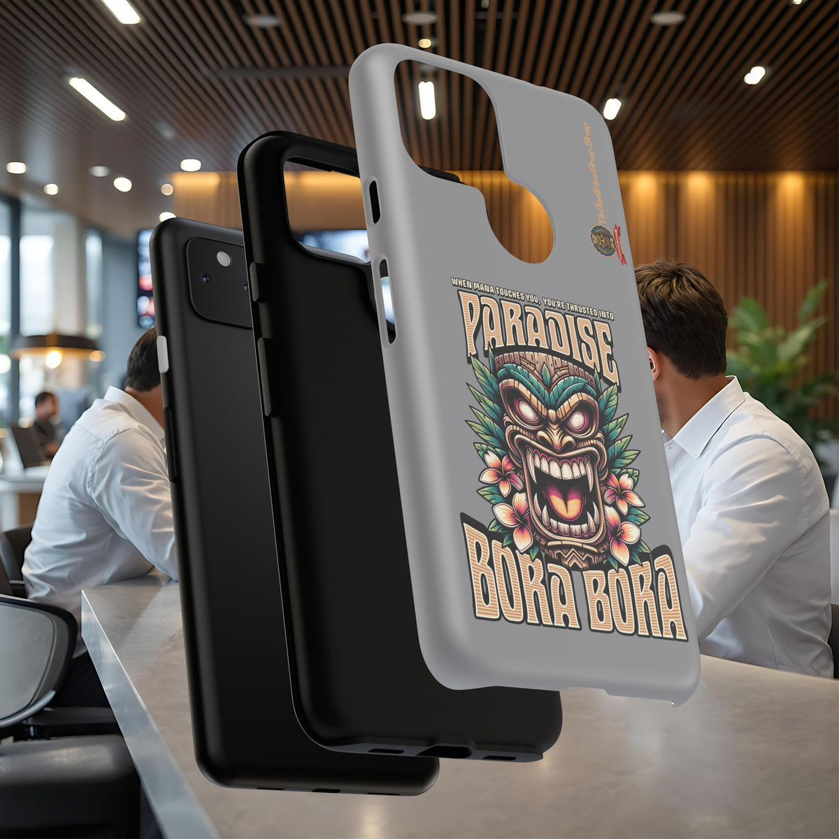 Bora Bora – Coque Antichoc Premium Tiki Élégance