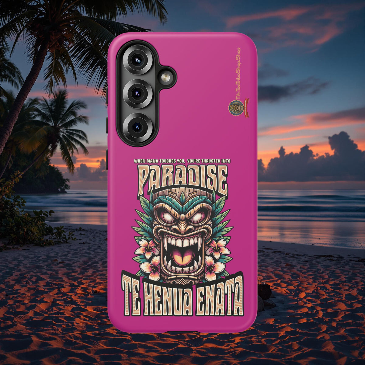 Te Henua Enata â Coque Antichoc Tiki Ancestral & Puissant