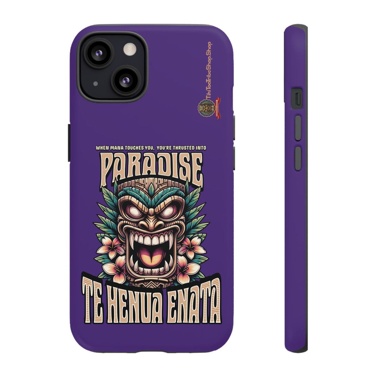 Te Henua Enata â Coque Antichoc Tiki Ancestral & Puissant