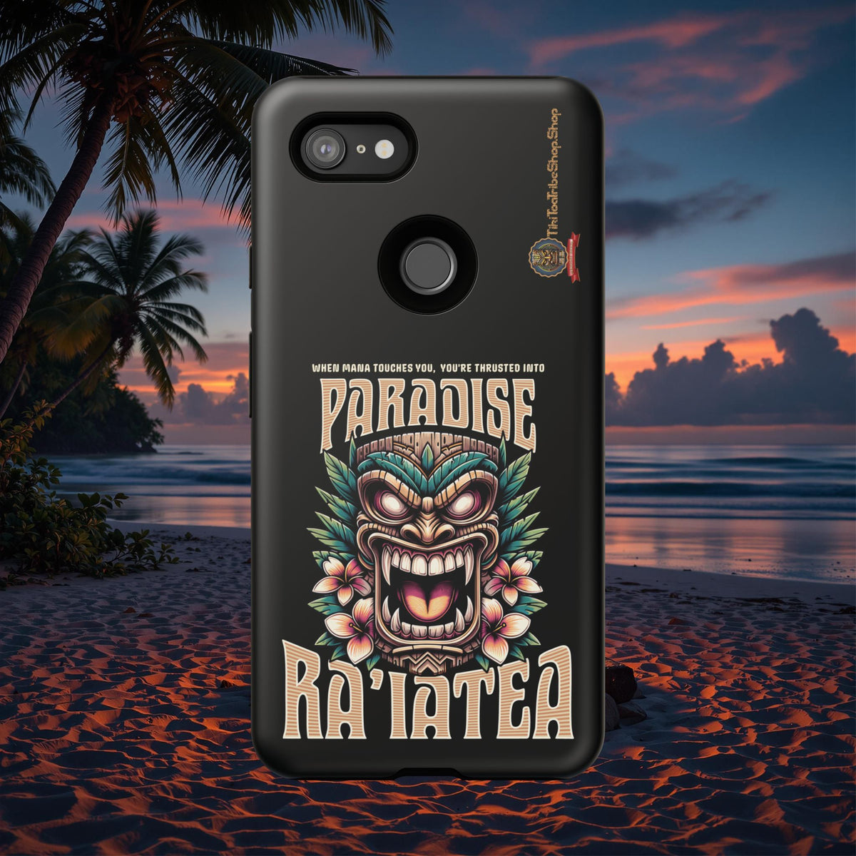 Ra’iatea – Coque Tiki Tribal de Protection Premium