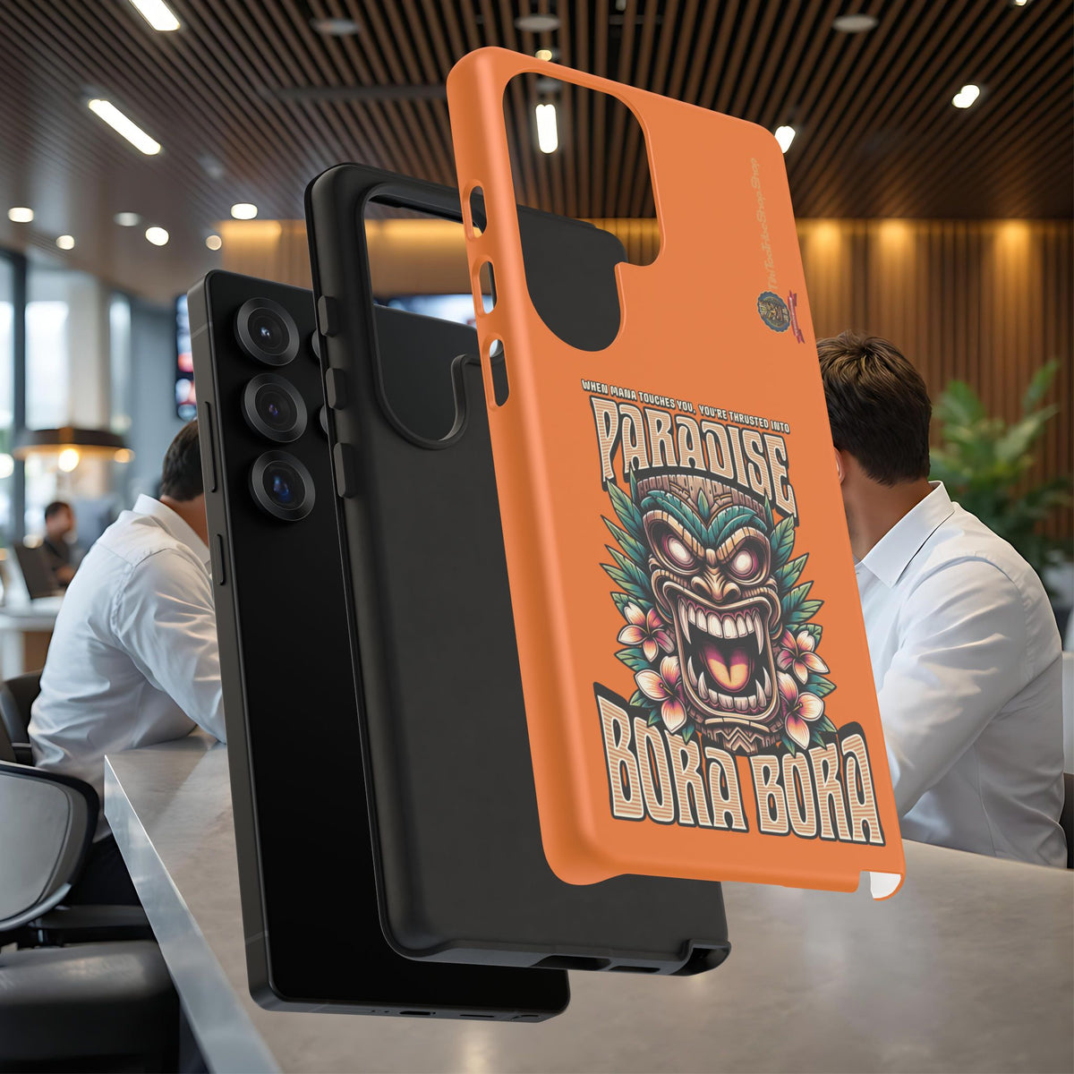 Bora Bora – Coque Antichoc Premium Tiki Élégance