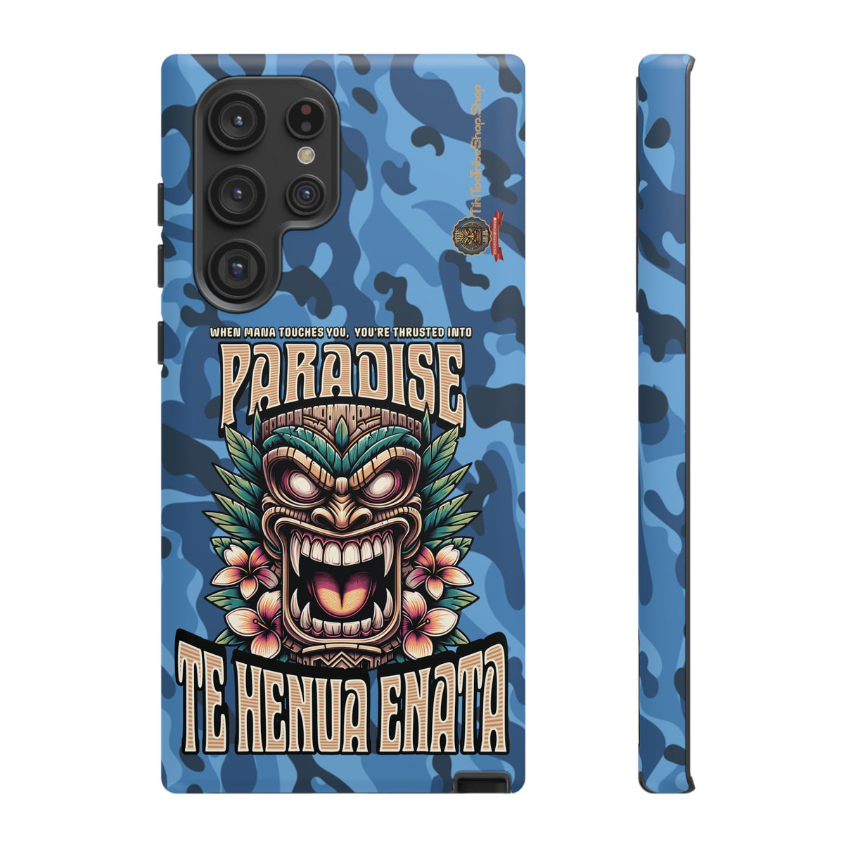 Te Henua Enata â Coque Antichoc Tiki Ancestral & Puissant
