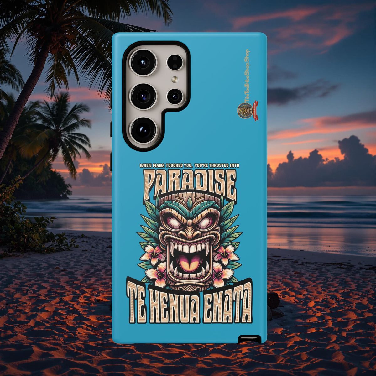 Te Henua Enata â Coque Antichoc Tiki Ancestral & Puissant