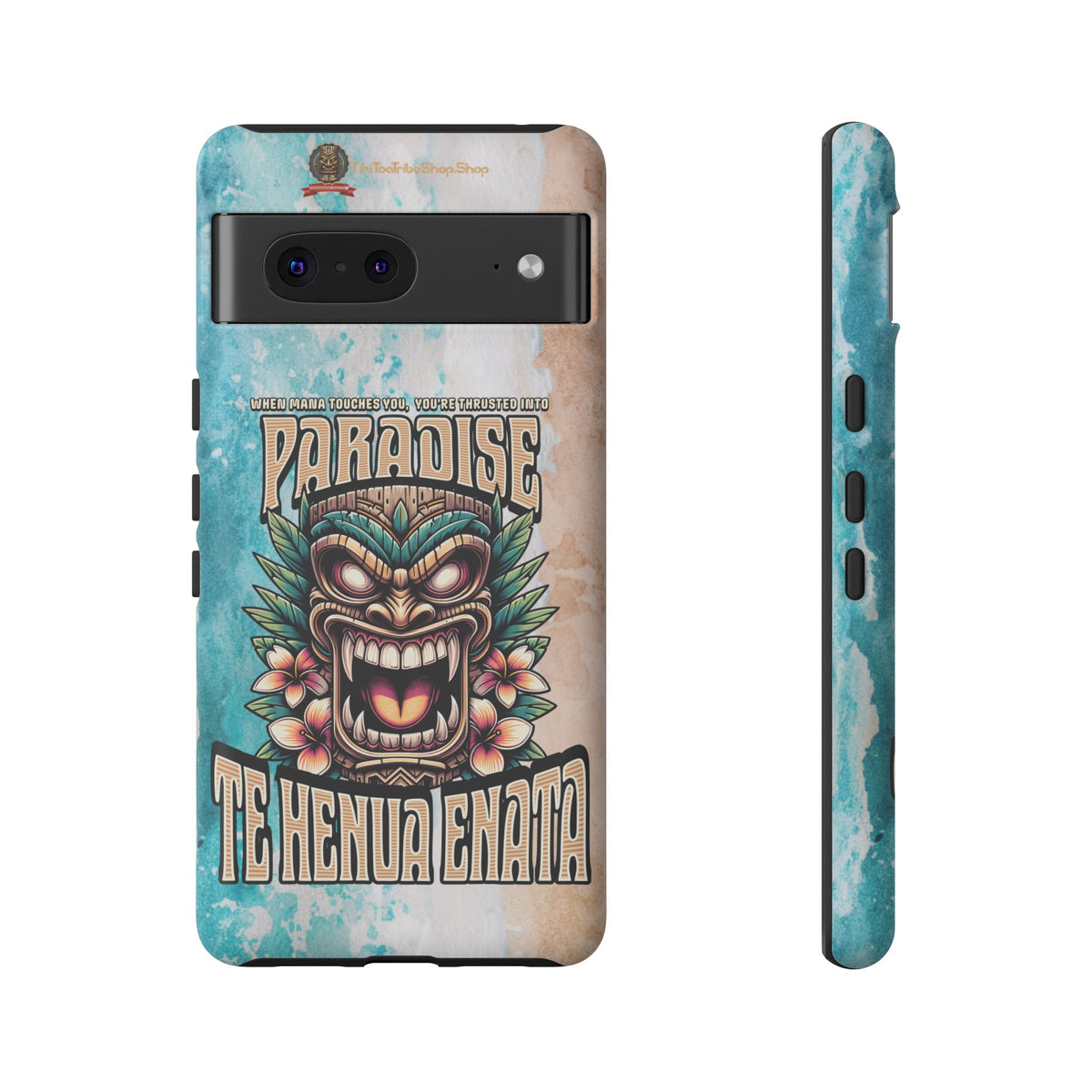 Te Henua Enata â Coque Antichoc Tiki Ancestral & Puissant