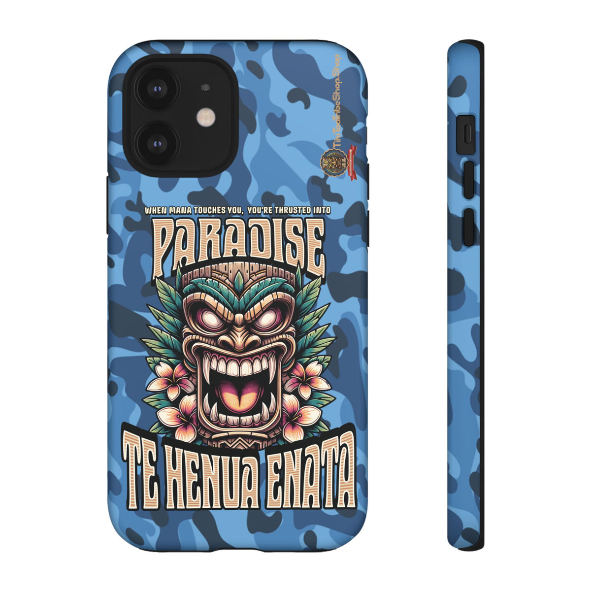Te Henua Enata â Coque Antichoc Tiki Ancestral & Puissant
