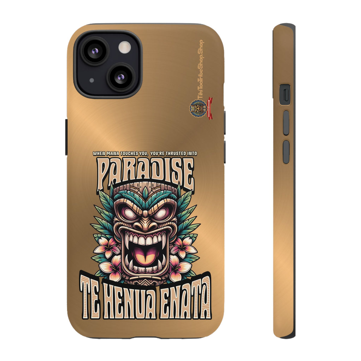 Te Henua Enata â Coque Antichoc Tiki Ancestral & Puissant
