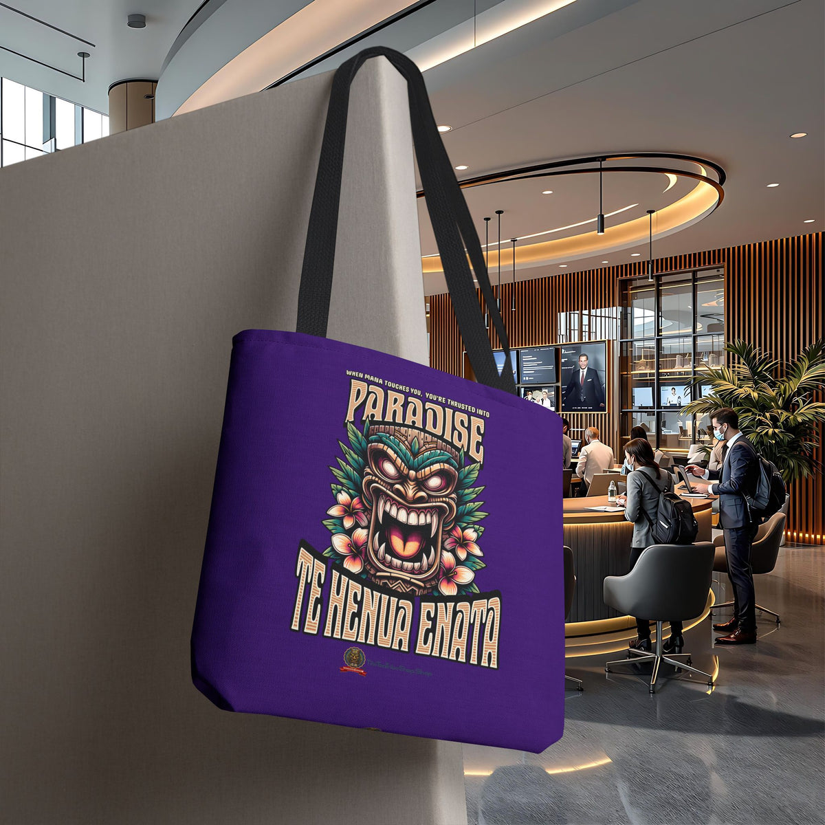 TE HENUA ENATA PARADISE Tote Bag