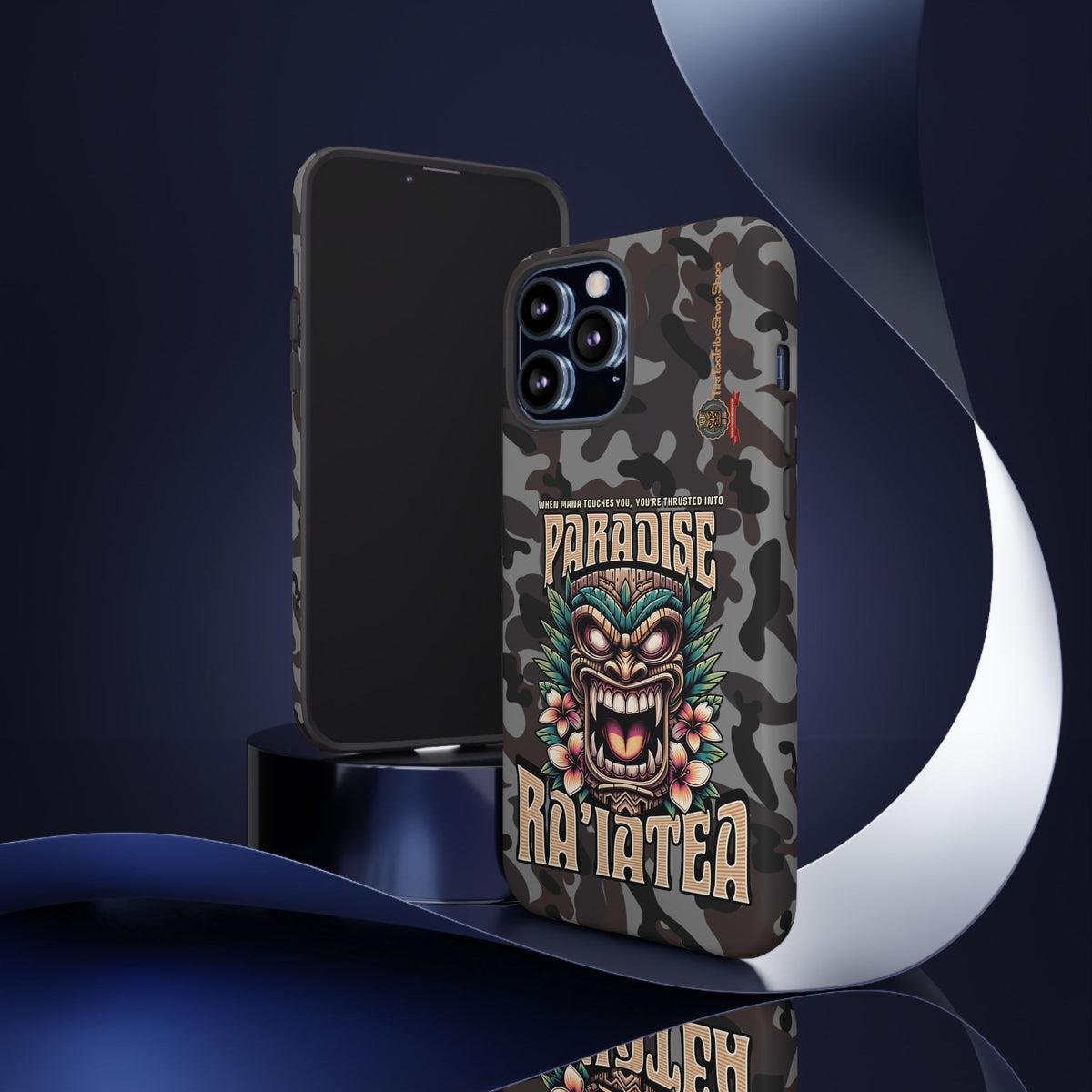 Ra’iatea – Coque Tiki Tribal de Protection Premium