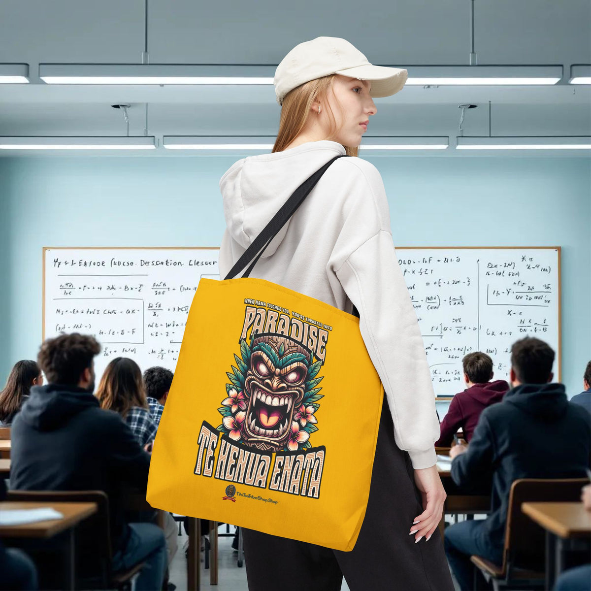 TE HENUA ENATA PARADISE Tote Bag