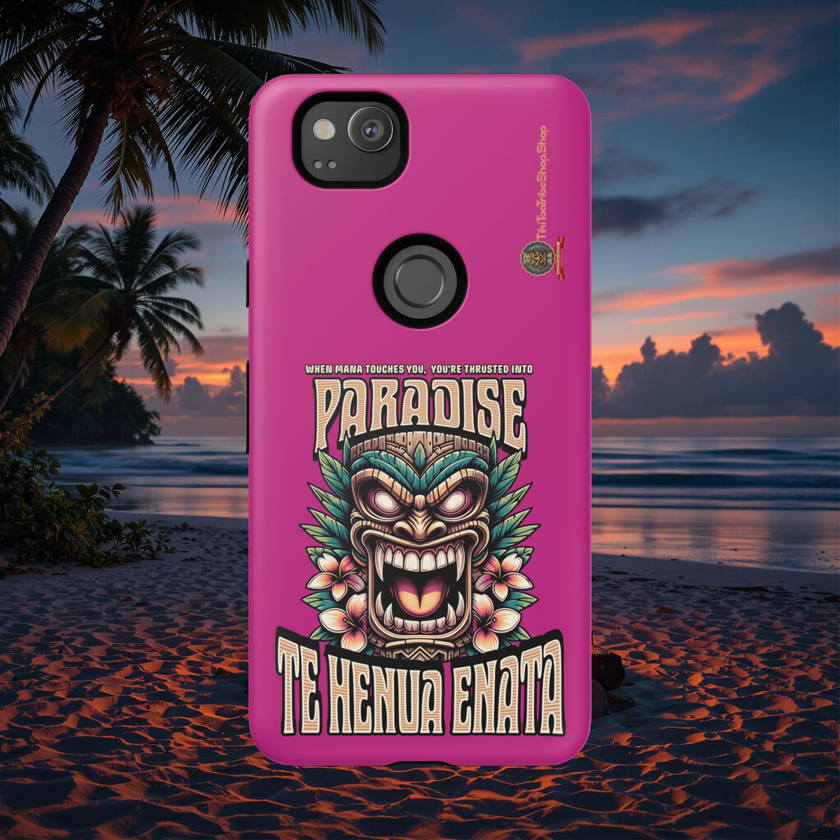 Te Henua Enata â Coque Antichoc Tiki Ancestral & Puissant