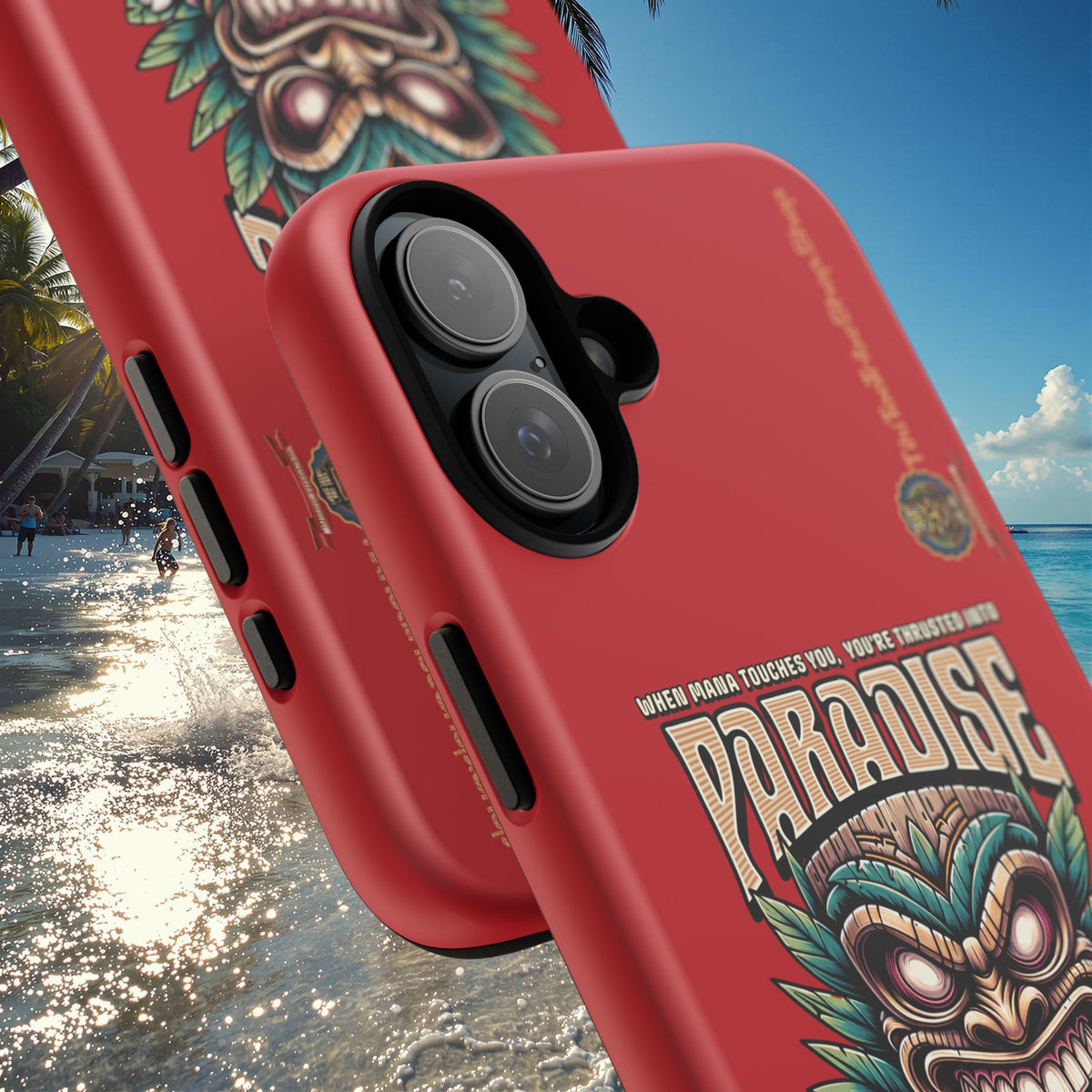 Ra’iatea – Coque Tiki Tribal de Protection Premium