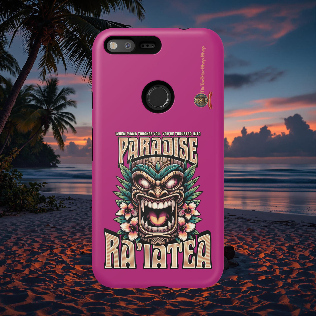 Ra’iatea – Coque Tiki Tribal de Protection Premium