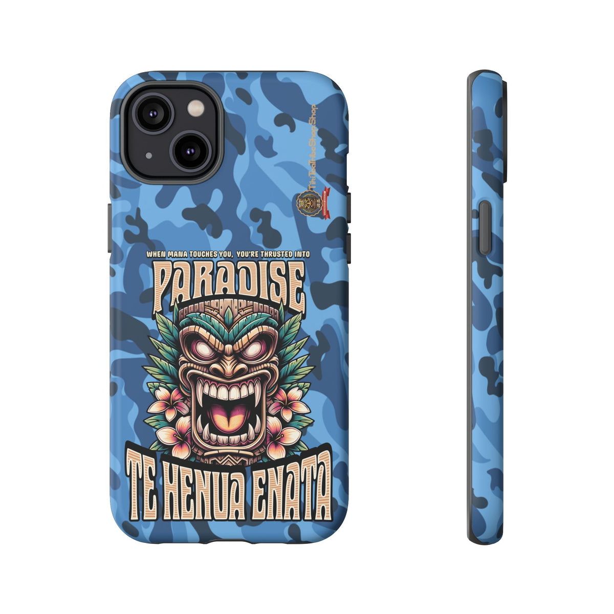 Te Henua Enata â Coque Antichoc Tiki Ancestral & Puissant