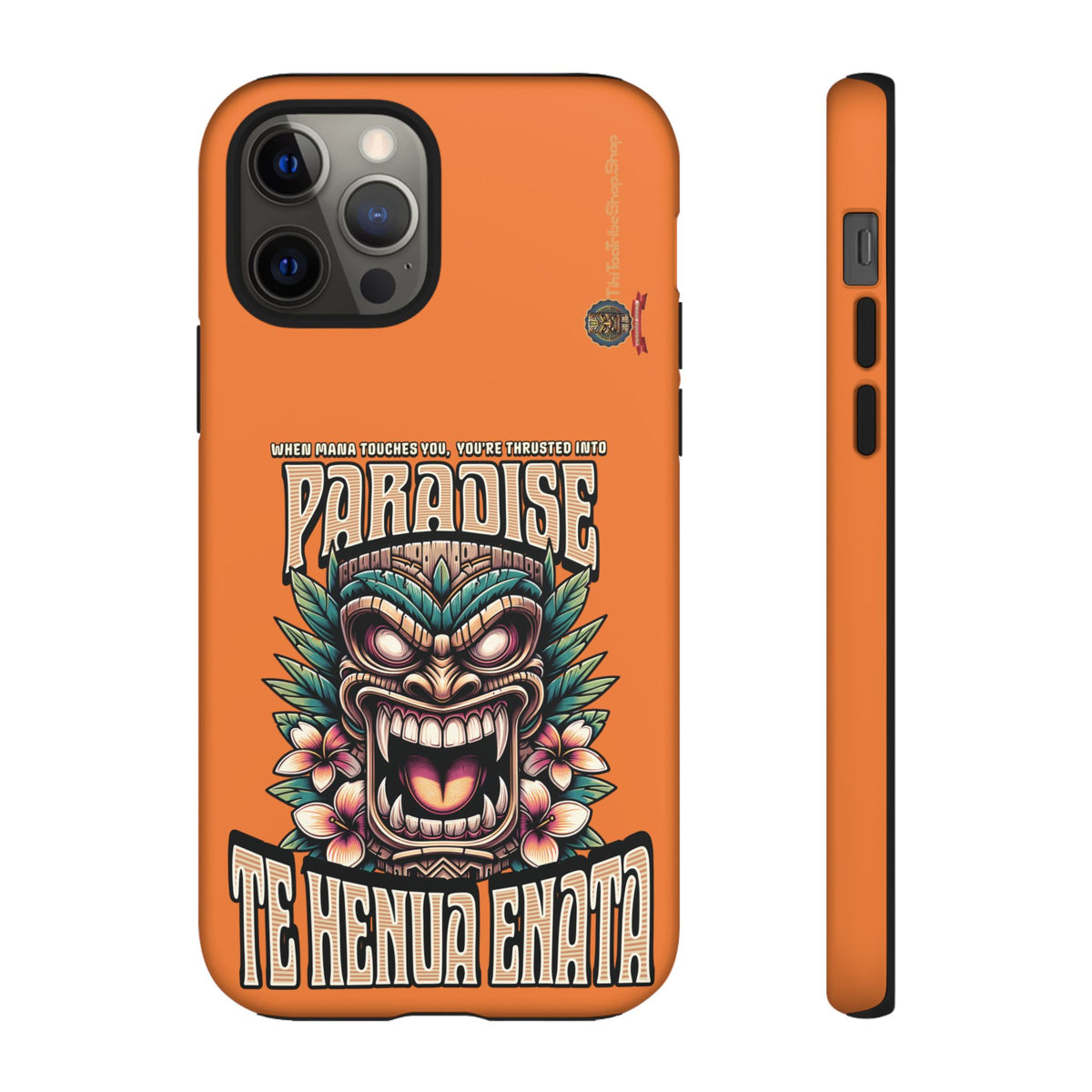 Te Henua Enata â Coque Antichoc Tiki Ancestral & Puissant