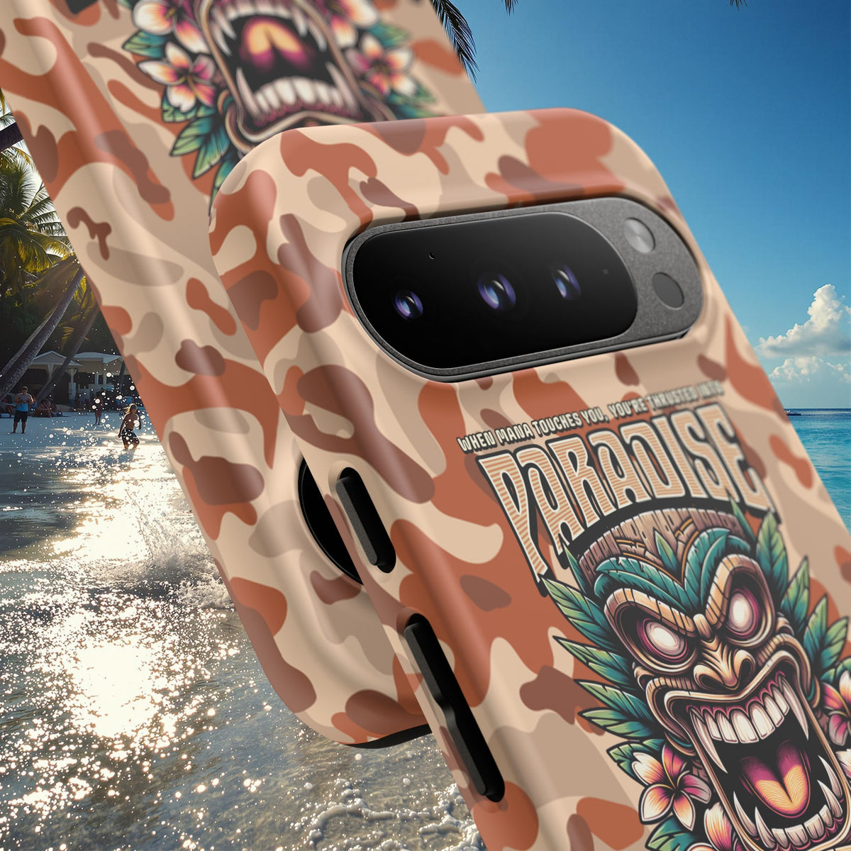 Hawaii â Coque Antichoc Premium Tiki Mana