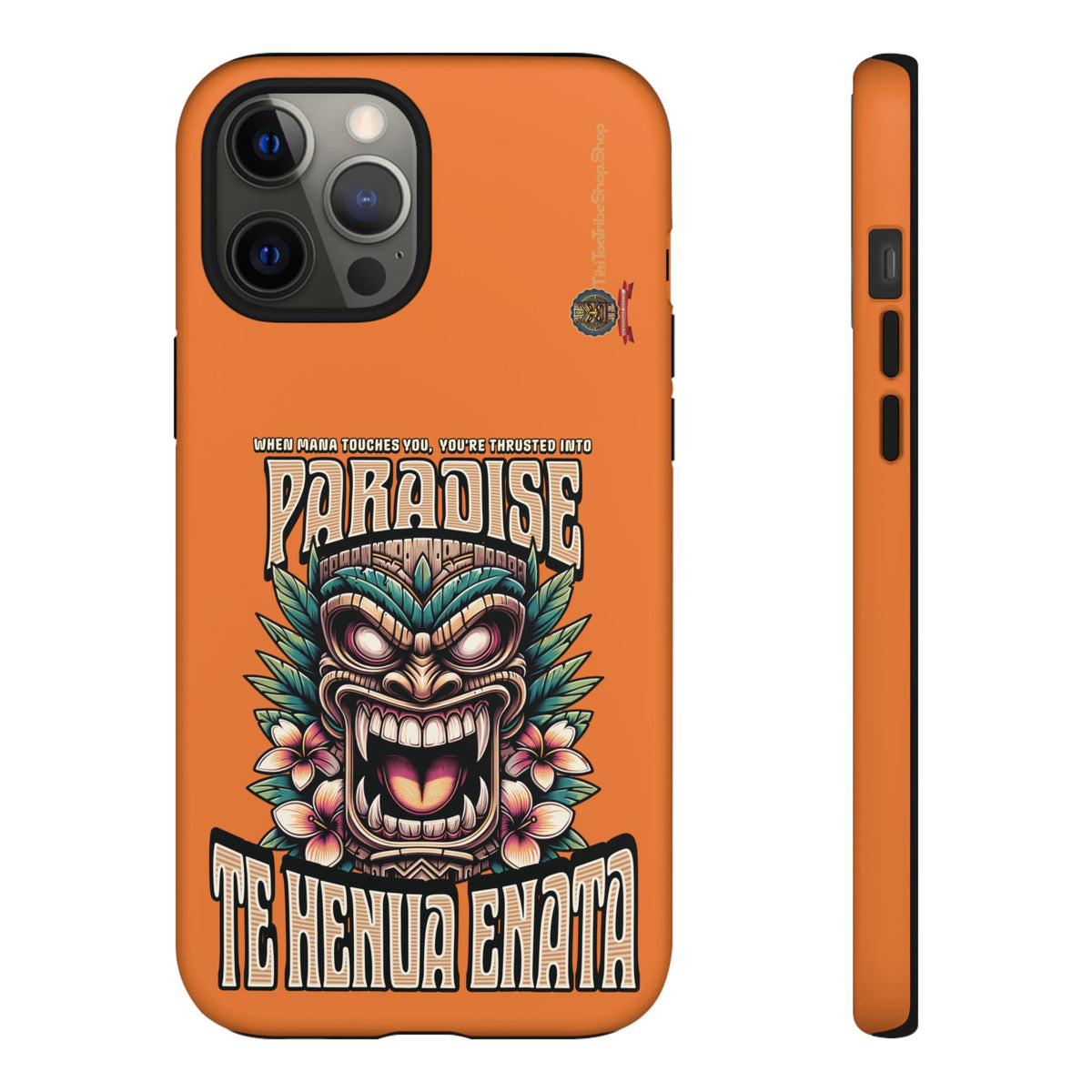 Te Henua Enata â Coque Antichoc Tiki Ancestral & Puissant