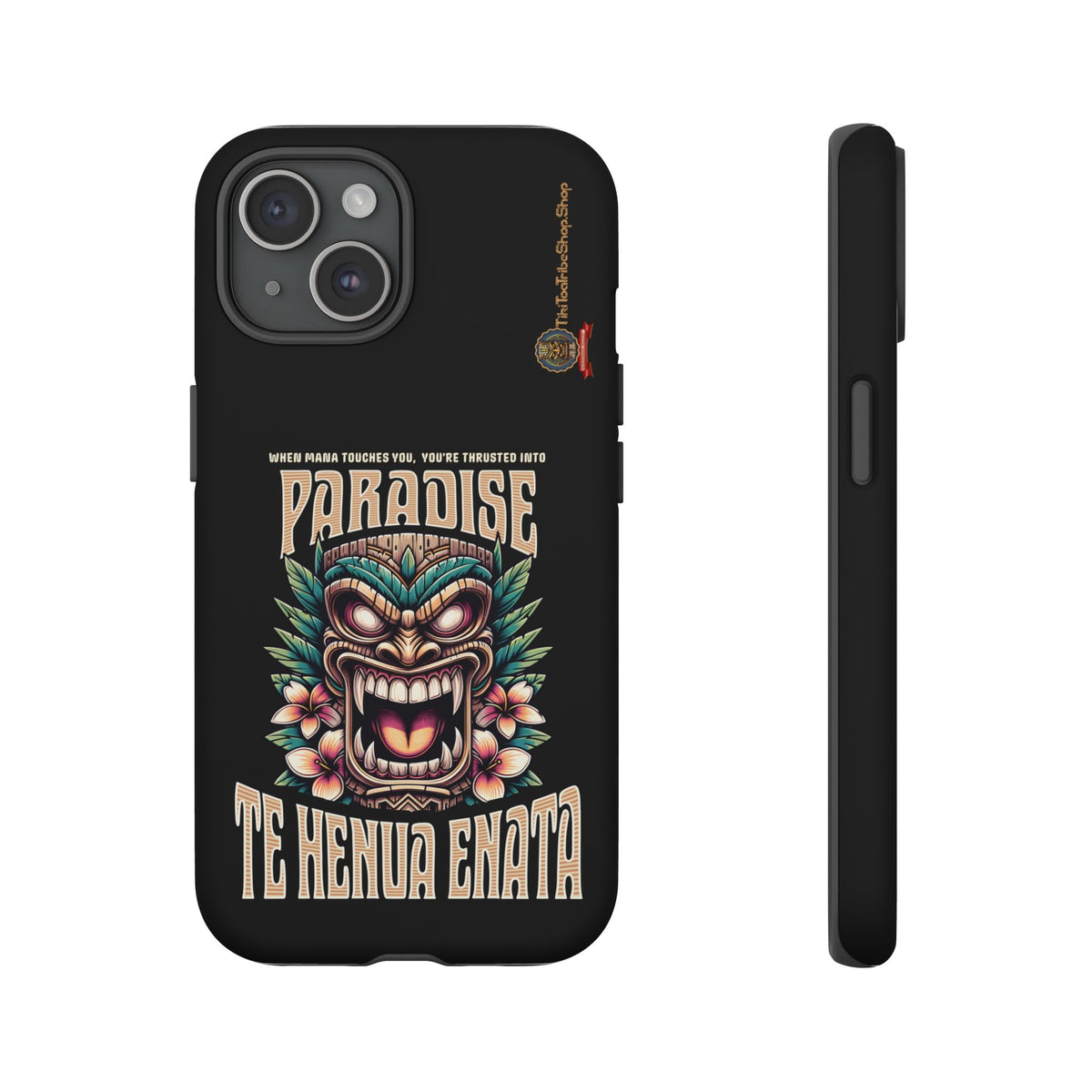 Te Henua Enata â Coque Antichoc Tiki Ancestral & Puissant