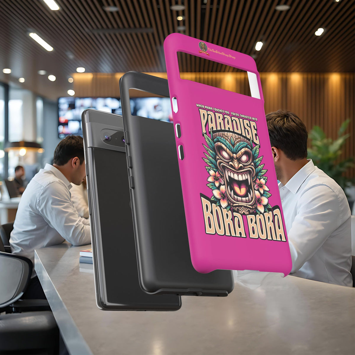 Bora Bora – Coque Antichoc Premium Tiki Élégance