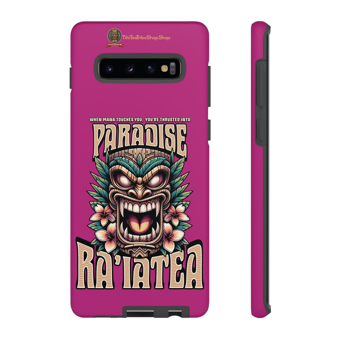 Ra’iatea – Coque Tiki Tribal de Protection Premium