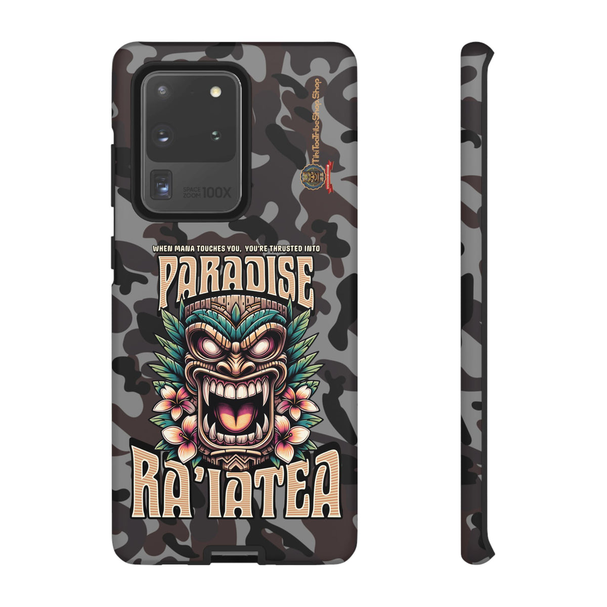 Ra’iatea – Coque Tiki Tribal de Protection Premium