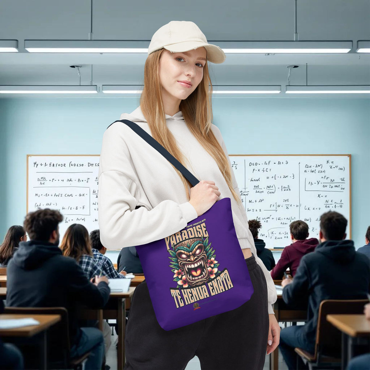 TE HENUA ENATA PARADISE Tote Bag