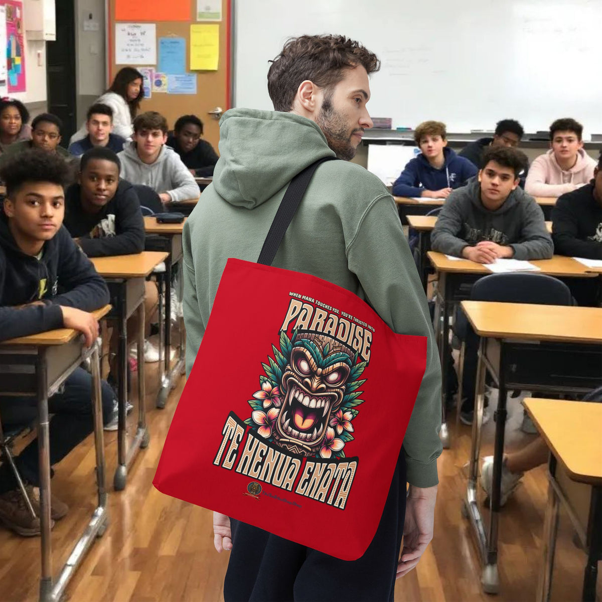 TE HENUA ENATA PARADISE Tote Bag