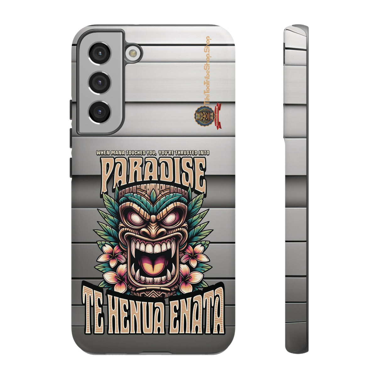 Te Henua Enata â Coque Antichoc Tiki Ancestral & Puissant