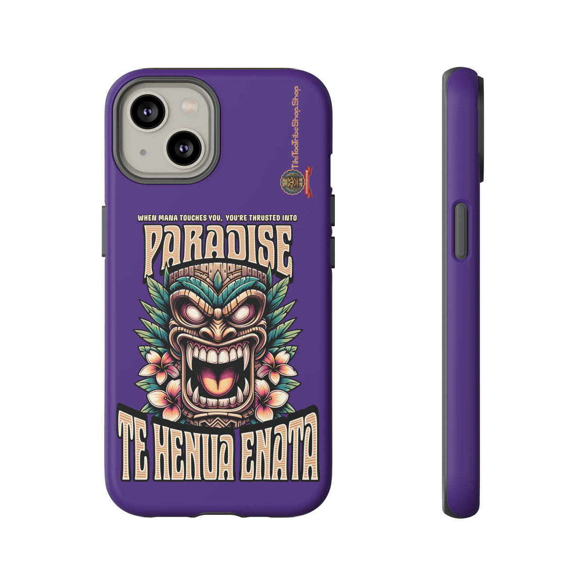 Te Henua Enata â Coque Antichoc Tiki Ancestral & Puissant
