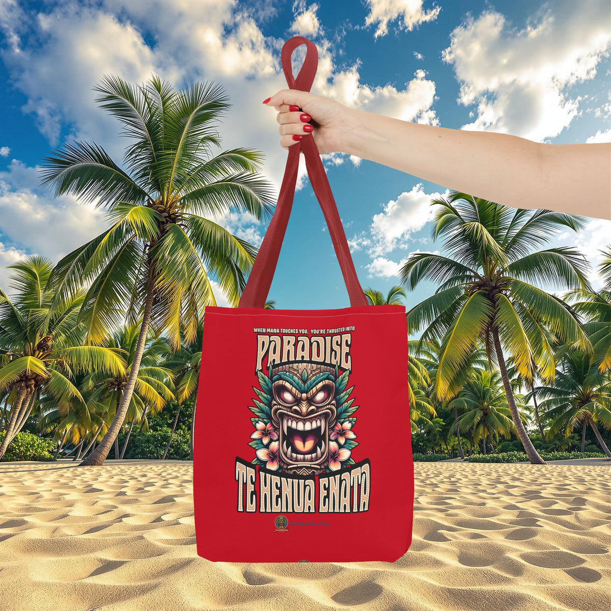TE HENUA ENATA PARADISE Tote Bag
