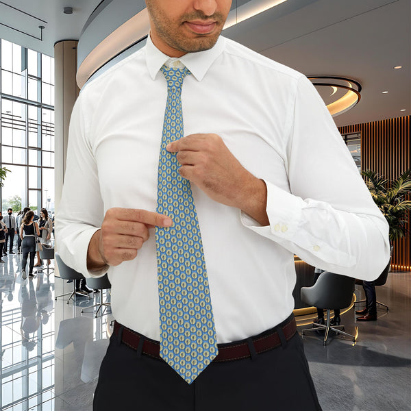 Moroni Graphic Dots Inspiration Tie