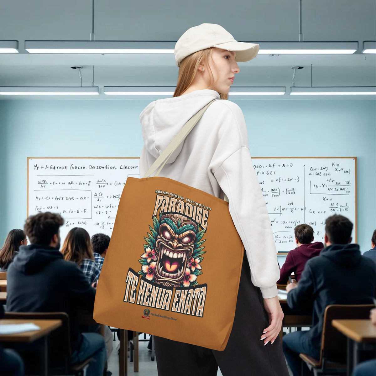 TE HENUA ENATA PARADISE Tote Bag