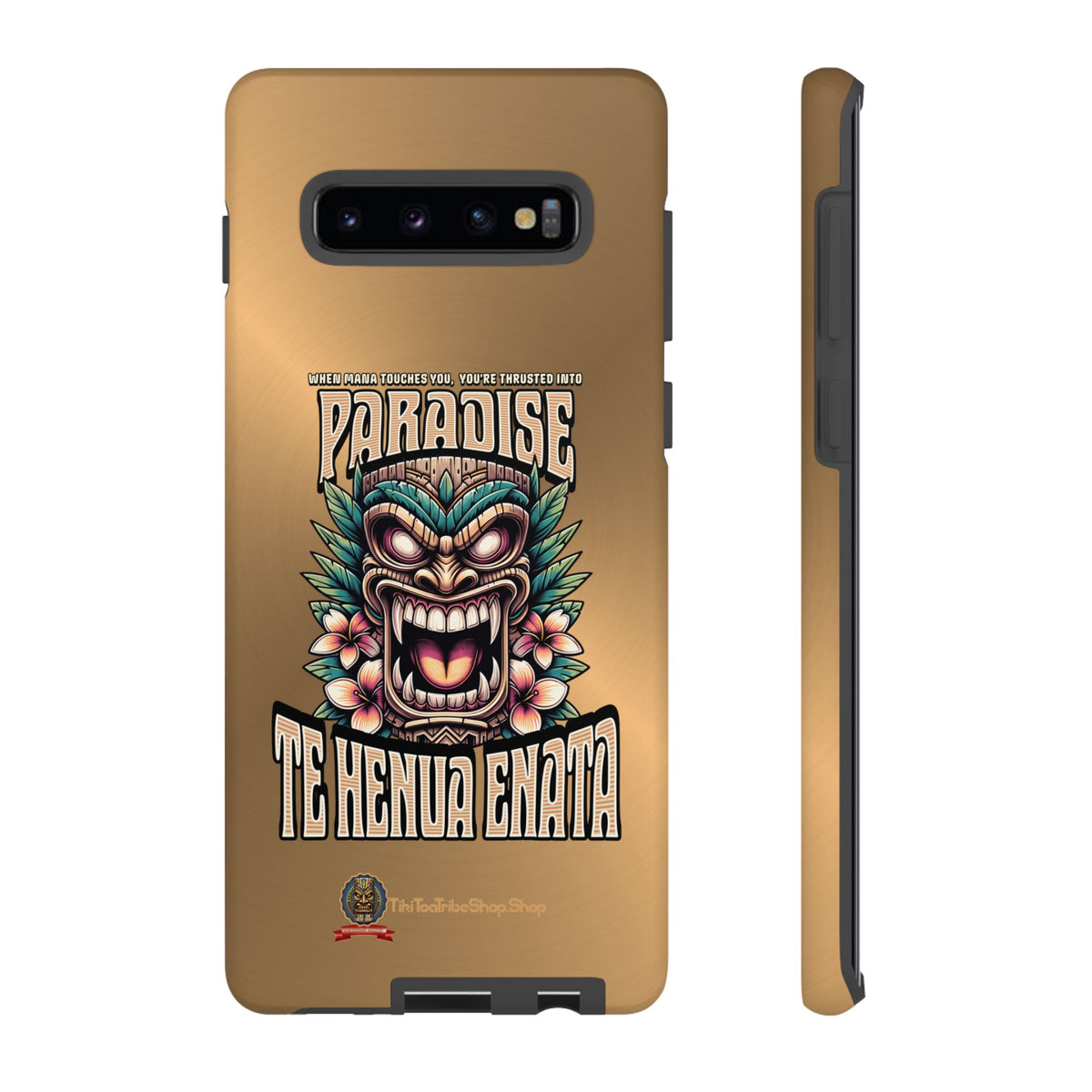 Te Henua Enata â Coque Antichoc Tiki Ancestral & Puissant
