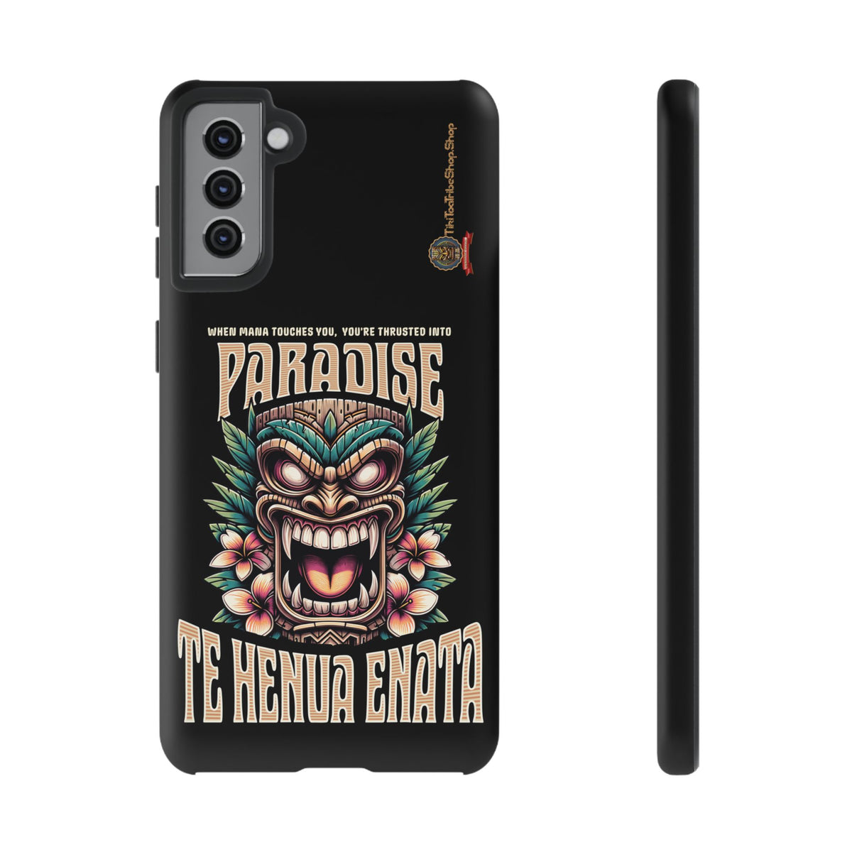 Te Henua Enata â Coque Antichoc Tiki Ancestral & Puissant