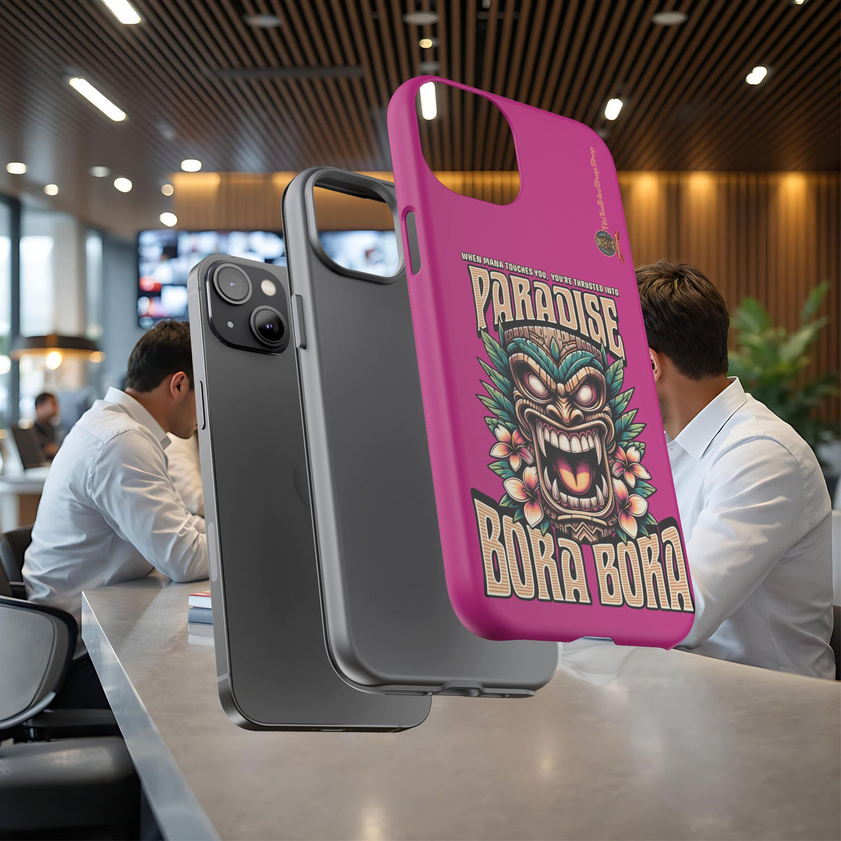 Bora Bora – Coque Antichoc Premium Tiki Élégance