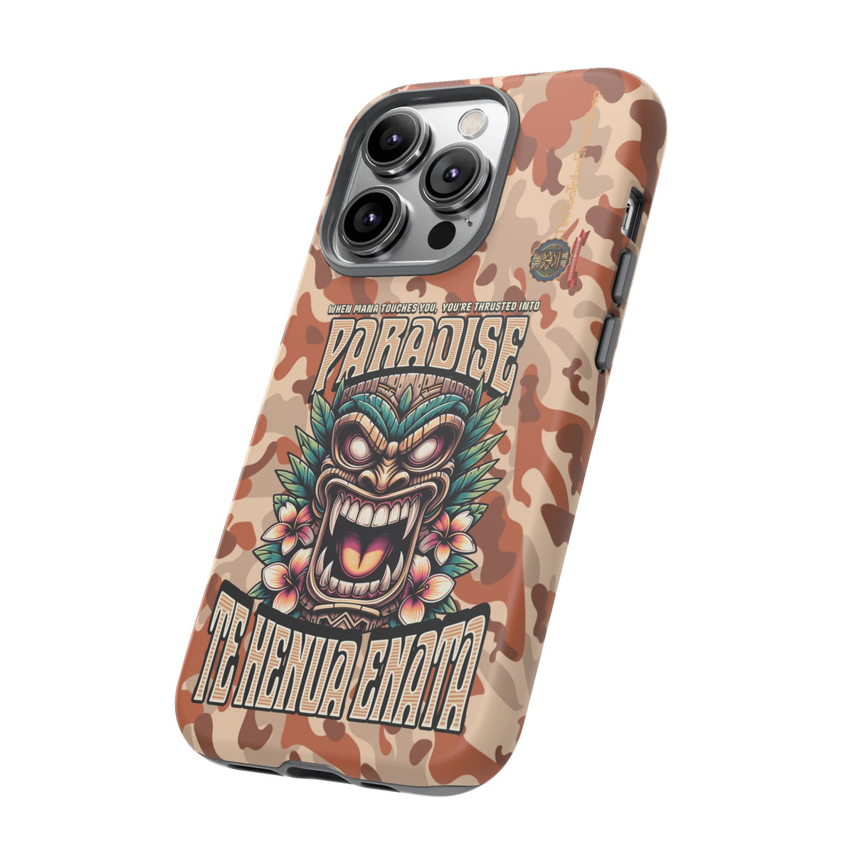 Te Henua Enata â Coque Antichoc Tiki Ancestral & Puissant