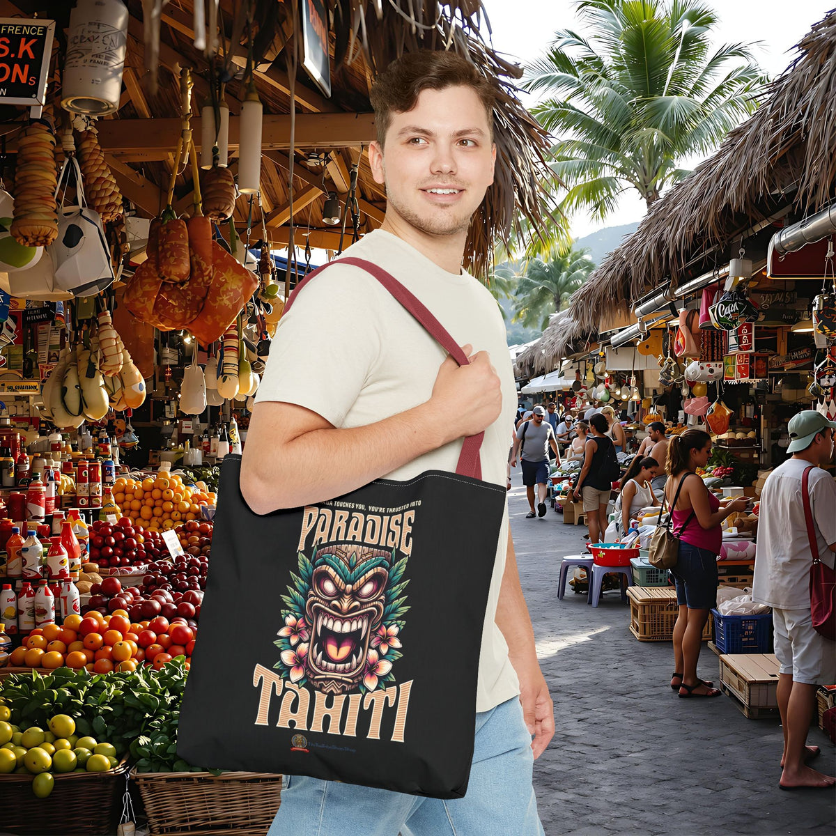 TAHITI  PARADISE Tote Bag