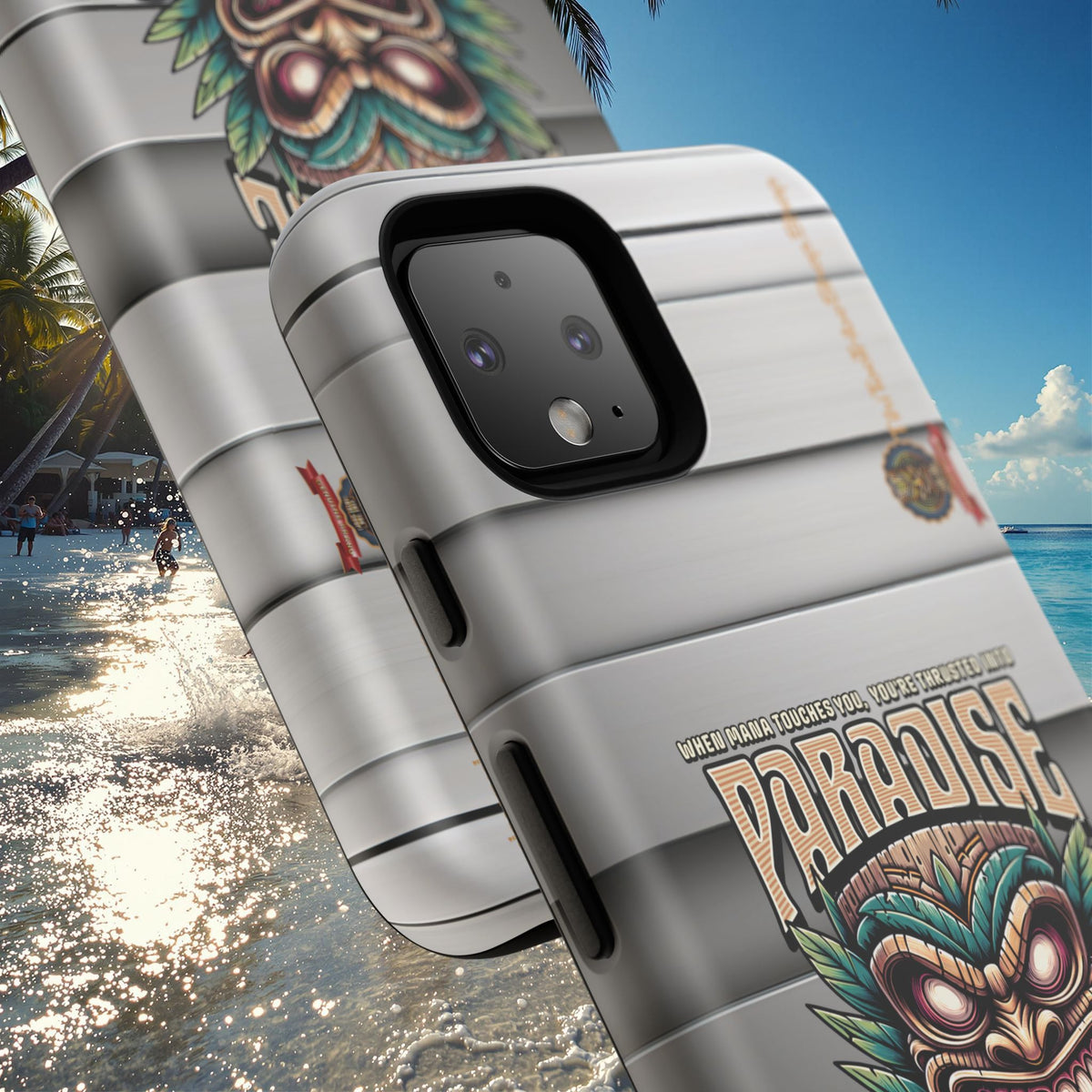 Te Henua Enata â Coque Antichoc Tiki Ancestral & Puissant