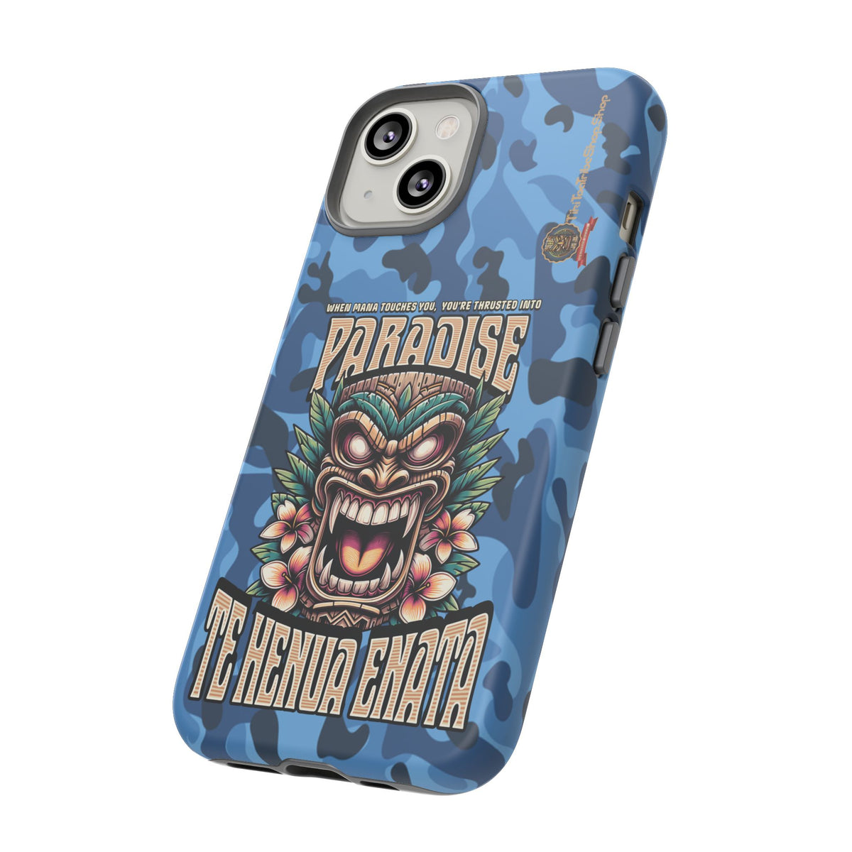 Te Henua Enata â Coque Antichoc Tiki Ancestral & Puissant