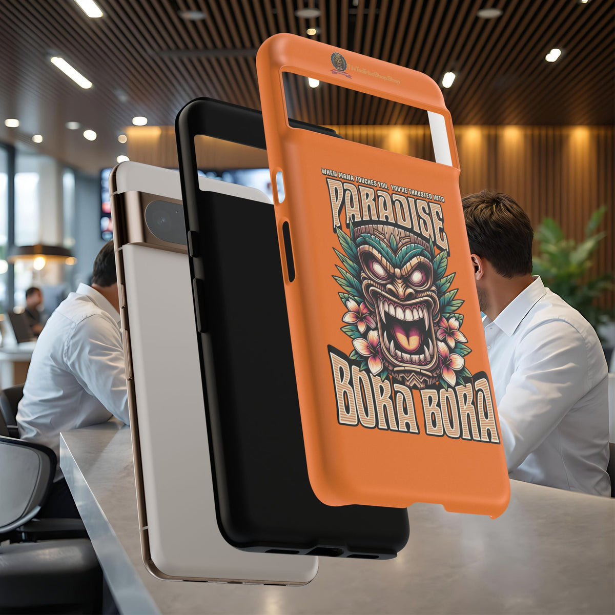 Bora Bora – Coque Antichoc Premium Tiki Élégance