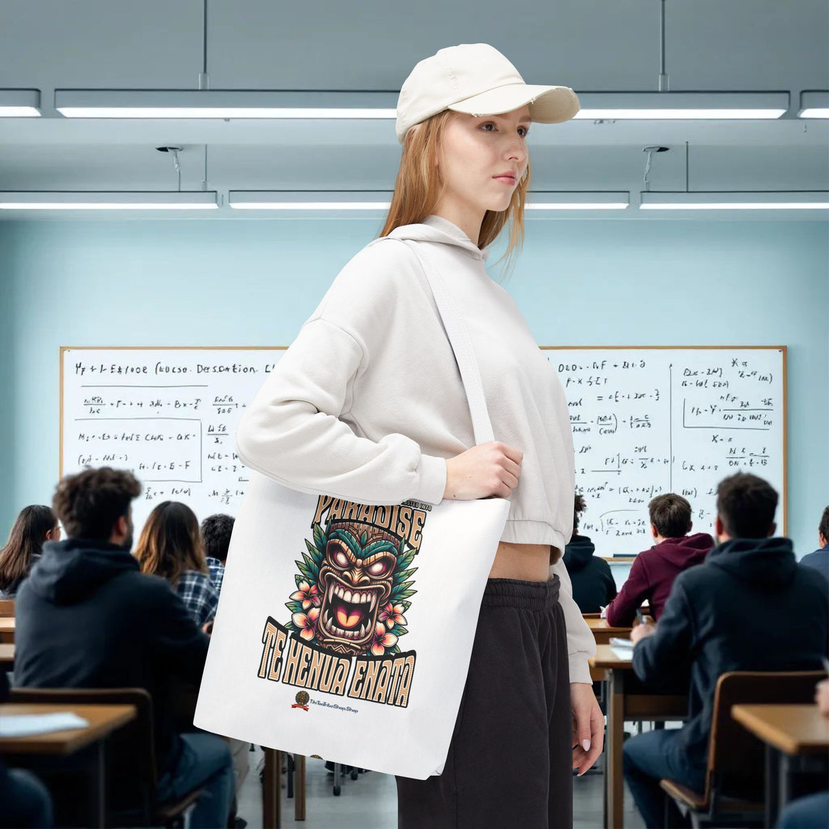 TE HENUA ENATA PARADISE Tote Bag