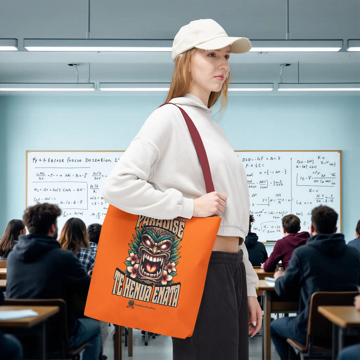 TE HENUA ENATA PARADISE Tote Bag