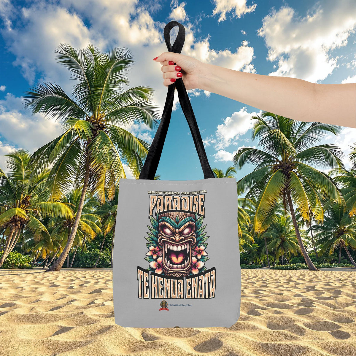 TE HENUA ENATA PARADISE Tote Bag